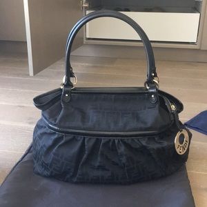Black Fendi shoulder bag